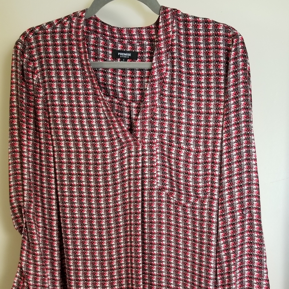 Long sleeve blouse